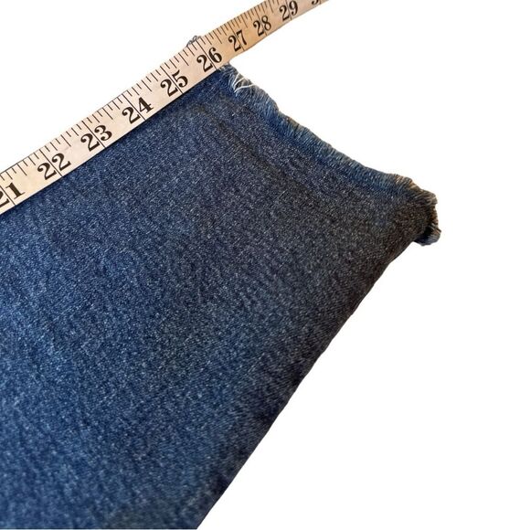 Re/Done 70s High-Rise Stove Pipe Comfort Stretch Raw Hem Denim Jeans Size 26 - Picture 12 of 15